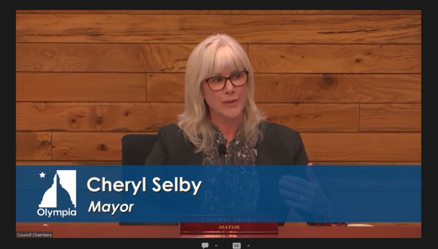 Mayor Cheryl Selby expressed concern about the risk of losing the state’s tax incentives if Olympia did not proceed with the SE UGA annexation process.